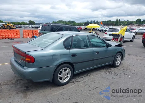 2001 Subaru Legacy L из США, поврежденный, VIN 4S3BE635717202203